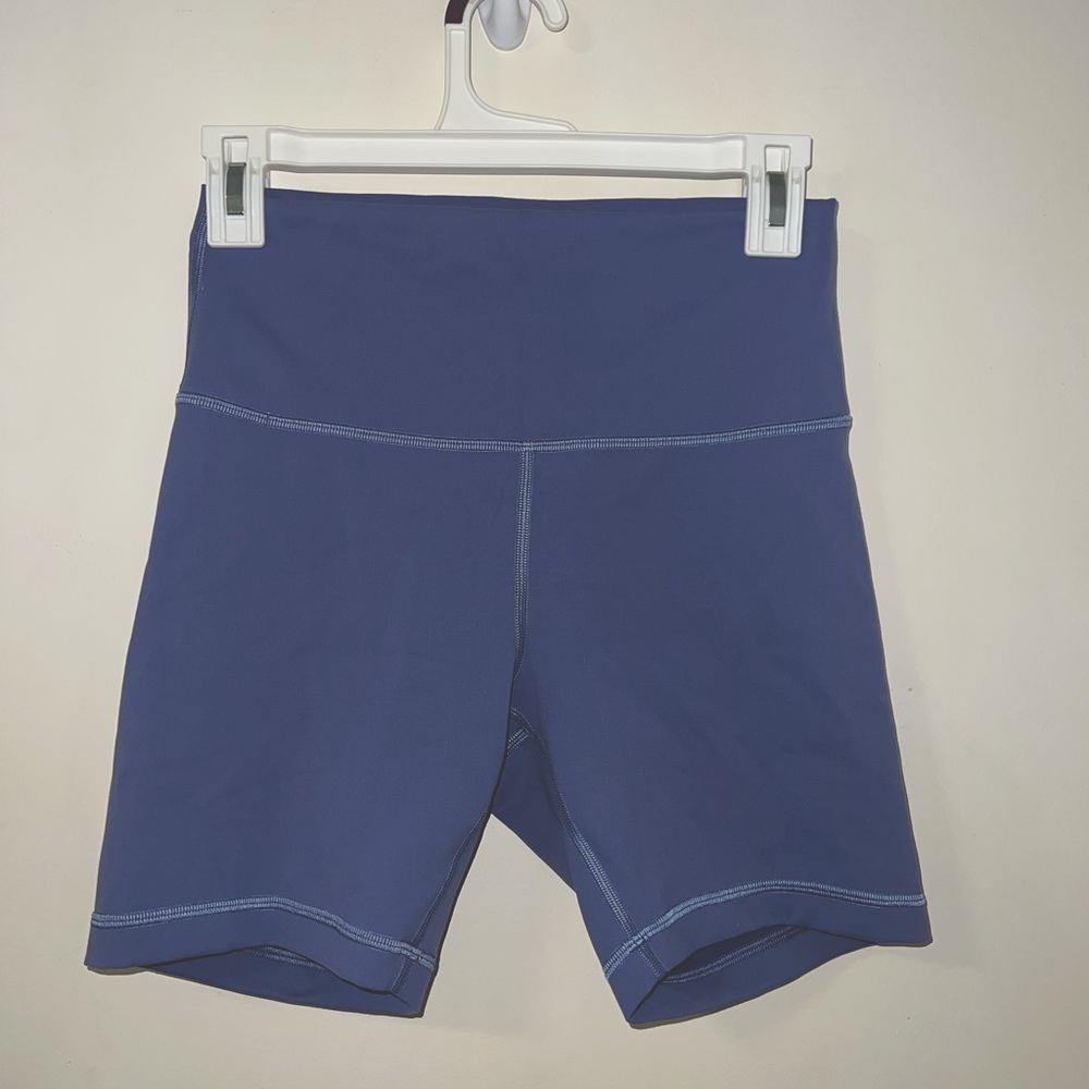 Oasis blue Wunder Under Lululemon ‘6 Short